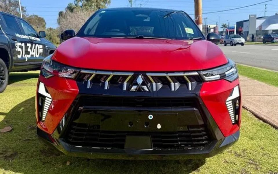 2025 Mitsubishi ASX XE 25MY Exceed DCT Sunrise Red 7 Speed Sports Automatic Dual Clutch Wagon