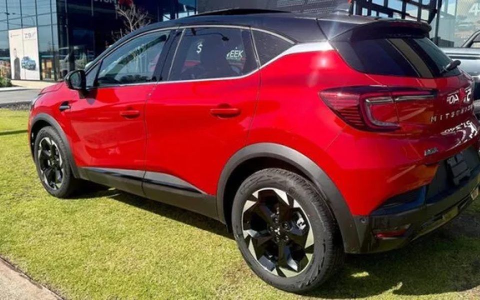 2025 Mitsubishi ASX XE 25MY Exceed DCT Sunrise Red 7 Speed Sports Automatic Dual Clutch Wagon