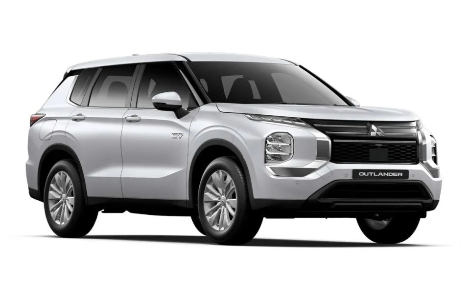 2025 Mitsubishi Outlander ZM MY25 ES 2WD White Diamond 8 Speed Constant Variable Wagon