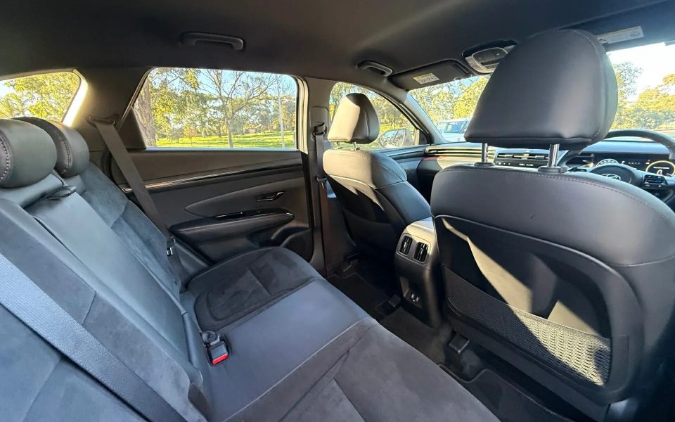 2023 Hyundai Tucson NX4.V2 MY24 Elite AWD N Line White 8 Speed Sports Automatic Wagon