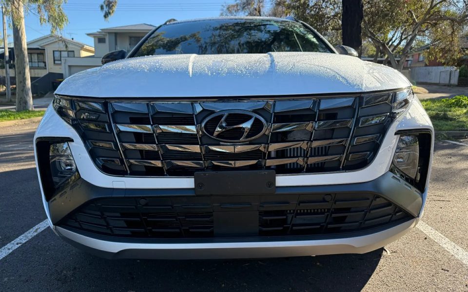 2023 Hyundai Tucson NX4.V2 MY24 Elite AWD N Line White 8 Speed Sports Automatic Wagon