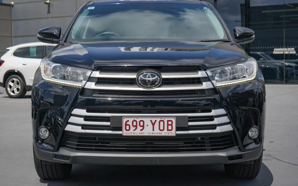 2018 Toyota Kluger GSU55R GX AWD Black 8 Speed Sports Automatic Wagon