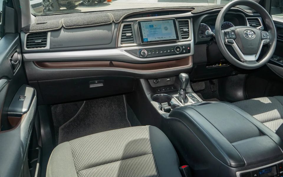 2018 Toyota Kluger GSU55R GX AWD Black 8 Speed Sports Automatic Wagon