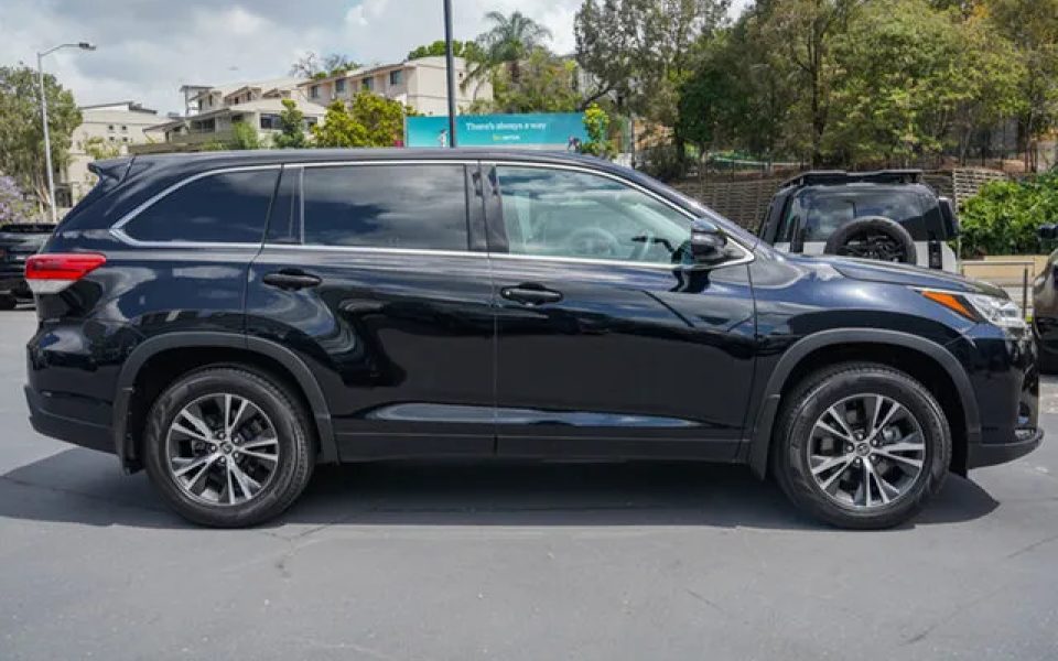 2018 Toyota Kluger GSU55R GX AWD Black 8 Speed Sports Automatic Wagon