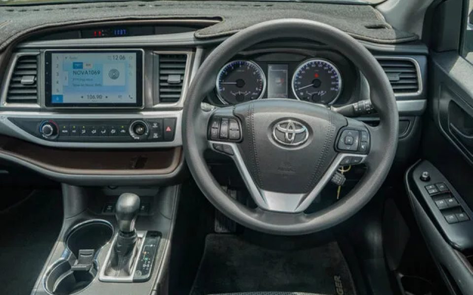 2018 Toyota Kluger GSU55R GX AWD Black 8 Speed Sports Automatic Wagon