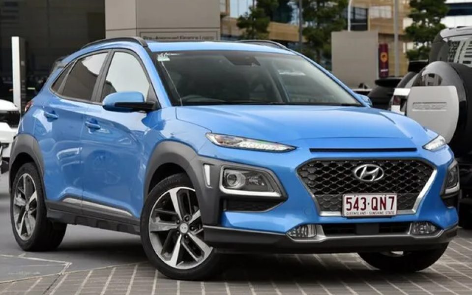 2019 Hyundai Kona OS.3 MY20 Highlander 2WD Blue 6 Speed Sports Automatic Wagon