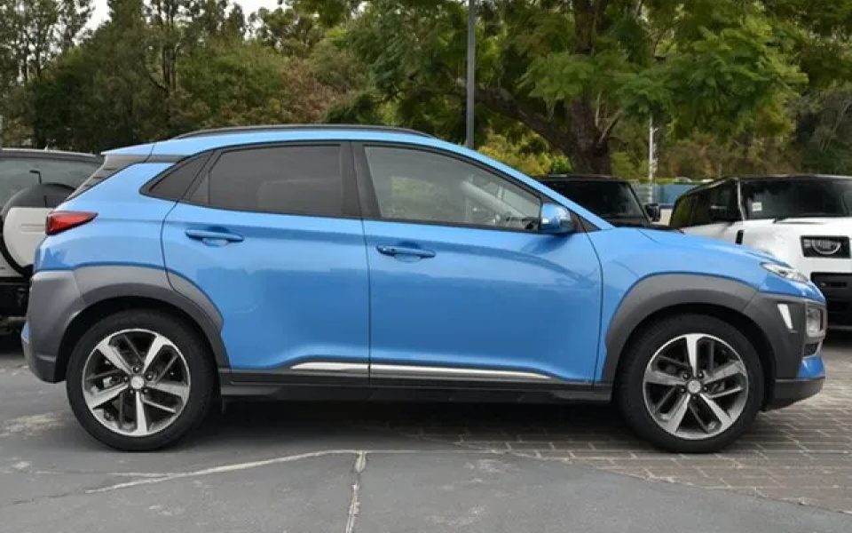 2019 Hyundai Kona OS.3 MY20 Highlander 2WD Blue 6 Speed Sports Automatic Wagon