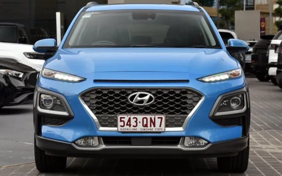 2019 Hyundai Kona OS.3 MY20 Highlander 2WD Blue 6 Speed Sports Automatic Wagon