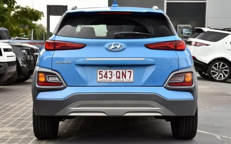 2019 Hyundai Kona OS.3 MY20 Highlander 2WD Blue 6 Speed Sports Automatic Wagon