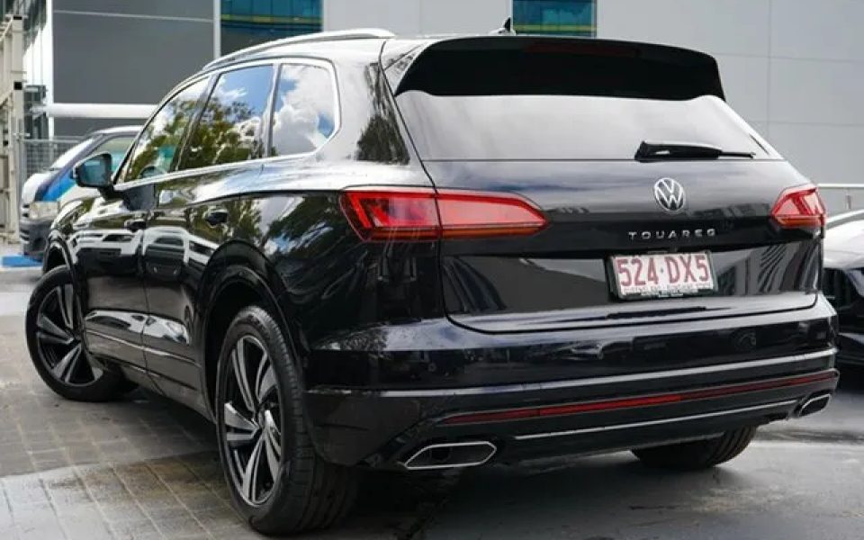 2022 Volkswagen Touareg CR MY22 210TDI Tiptronic 4MOTION R-Line Black 8 Speed Sports Automatic Wagon