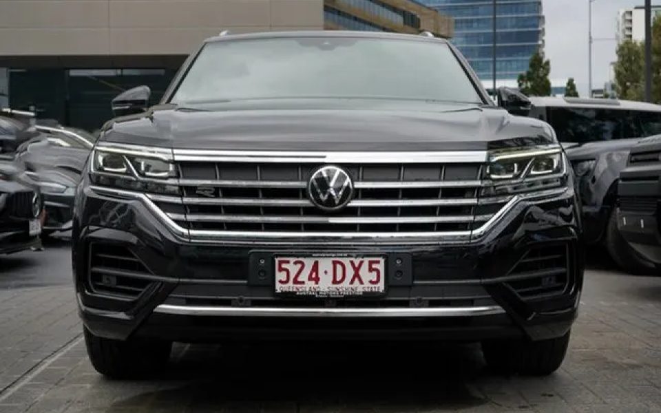 2022 Volkswagen Touareg CR MY22 210TDI Tiptronic 4MOTION R-Line Black 8 Speed Sports Automatic Wagon