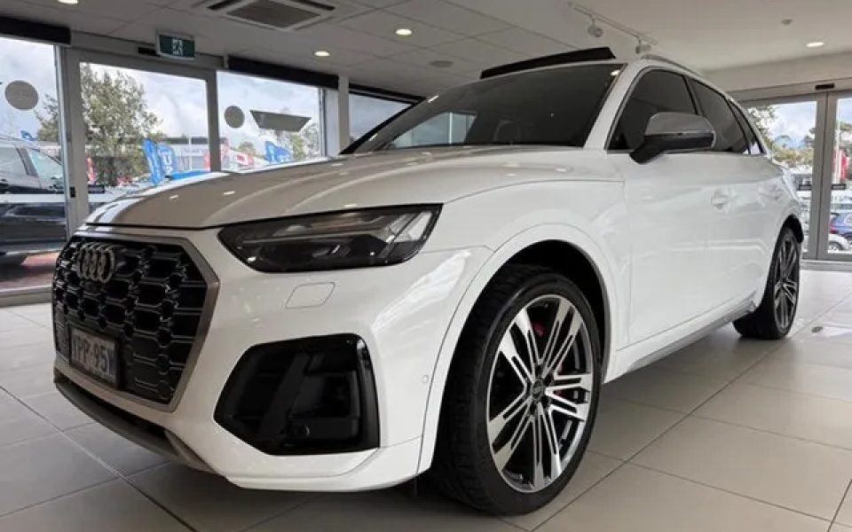 2021 Audi SQ5 FY MY21 TDI Sportback Tiptronic Quattro White 8 Speed Sports Automatic Wagon