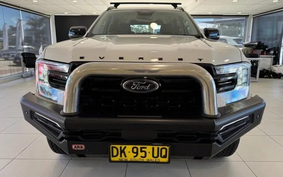 2024 Ford Everest UB 2024.50MY Sport FullTime 4WD DR White 10 Speed Sports Automatic SUV