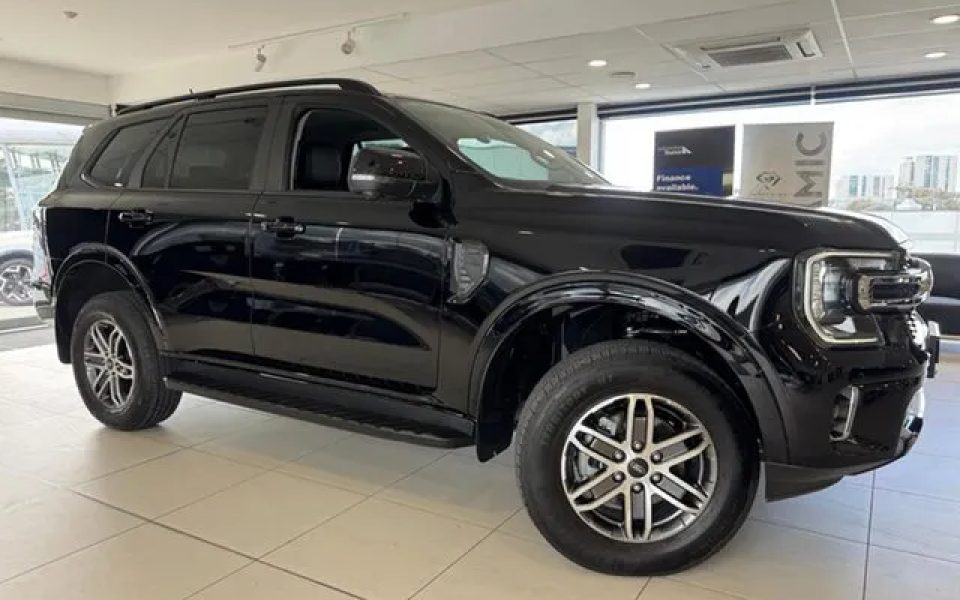 2025 Ford Everest UB 2025.50MY Trend FullTime 4WD DR Black 10 Speed Sports Automatic SUV