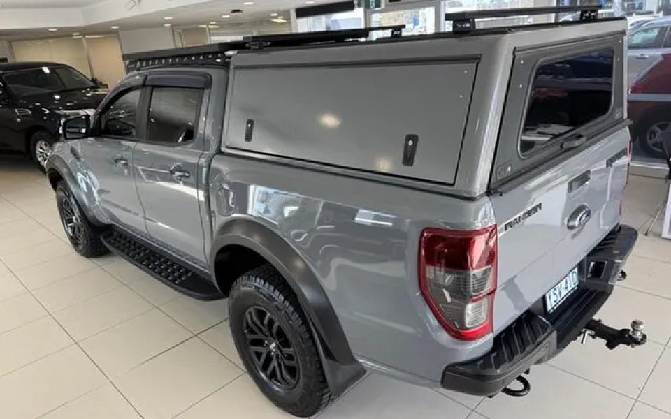 2020 Ford Ranger PX MkIII 2021.25MY Raptor Grey 10 Speed Sports Automatic Dual Cab