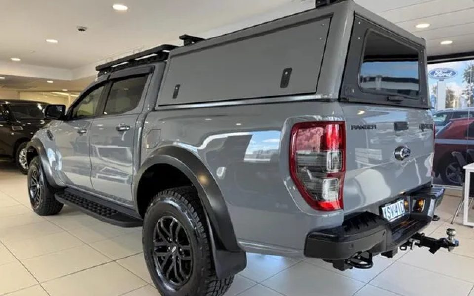 2020 Ford Ranger PX MkIII 2021.25MY Raptor Grey 10 Speed Sports Automatic Dual Cab