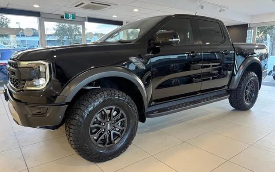 2023 Ford Ranger PY 2022MY Raptor FullTime 4WD DR Black 10 Speed Sports Automatic Dual Cab