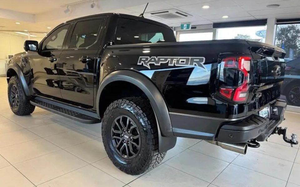 2023 Ford Ranger PY 2022MY Raptor FullTime 4WD DR Black 10 Speed Sports Automatic Dual Cab