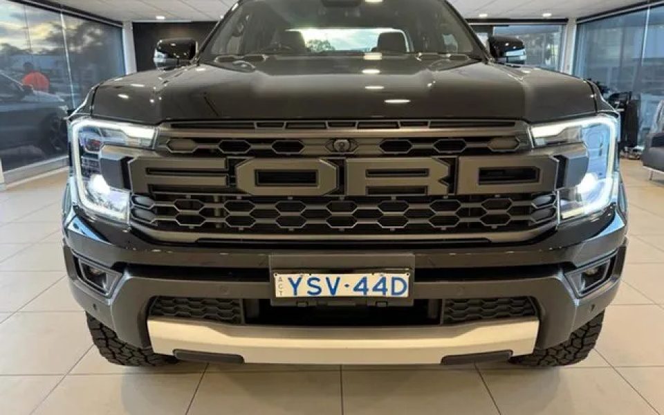 2023 Ford Ranger PY 2022MY Raptor FullTime 4WD DR Black 10 Speed Sports Automatic Dual Cab