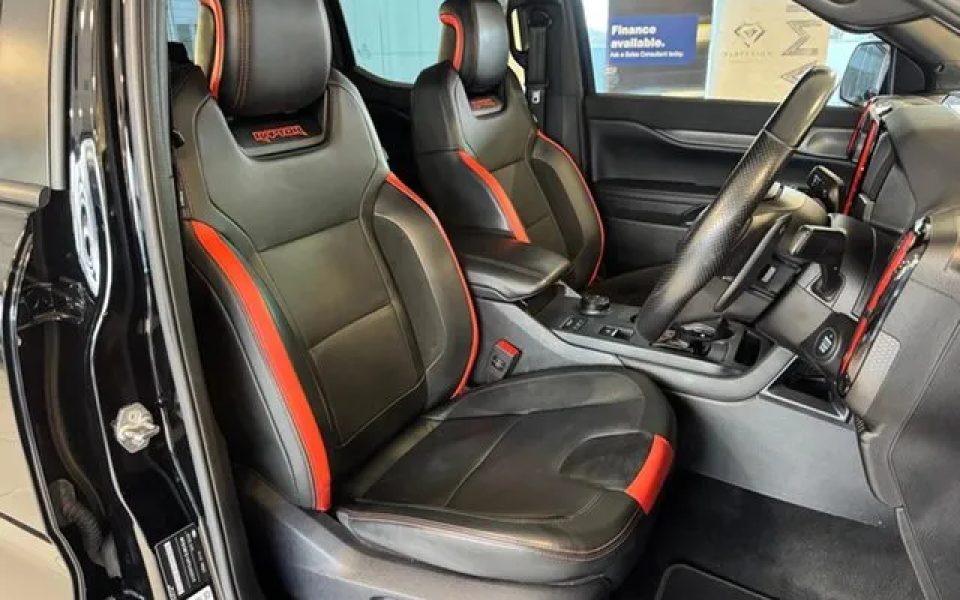 2023 Ford Ranger PY 2022MY Raptor FullTime 4WD DR Black 10 Speed Sports Automatic Dual Cab