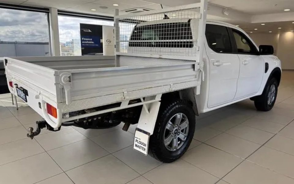 2022 Ford Ranger PY 2022MY XLT Double Cab FullTime 4WD DR White 10 Speed Sports Automatic