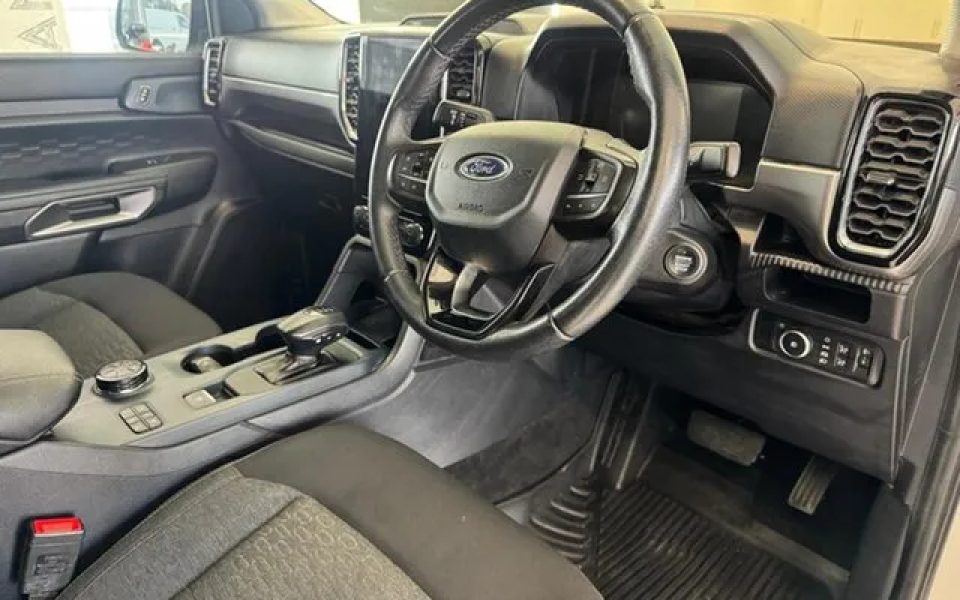 2022 Ford Ranger PY 2022MY XLT Double Cab FullTime 4WD DR White 10 Speed Sports Automatic