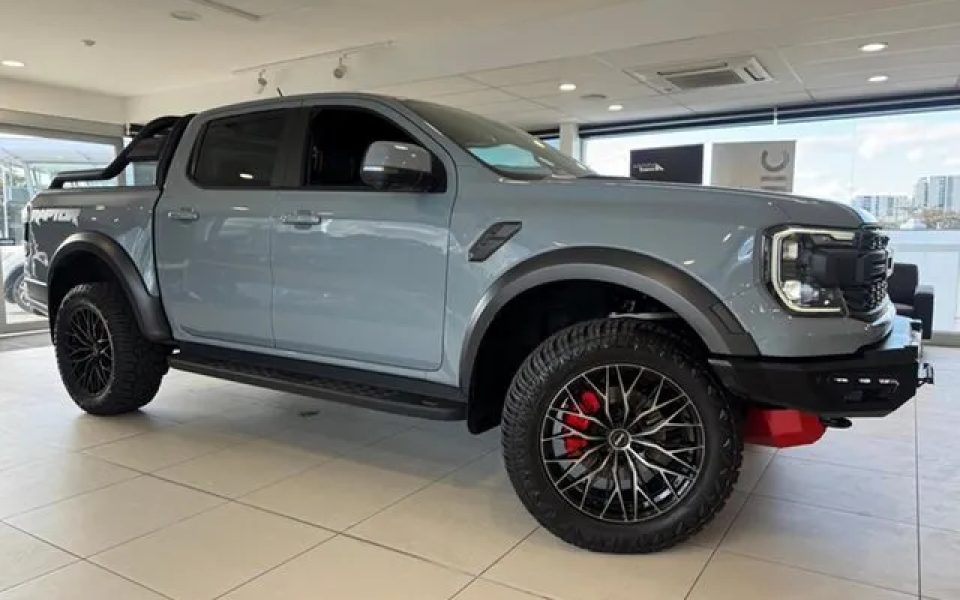 2025 Ford Ranger PY 2025.25MY Raptor FullTime 4WD DR Grey 10 Speed Sports Automatic Dual Cab