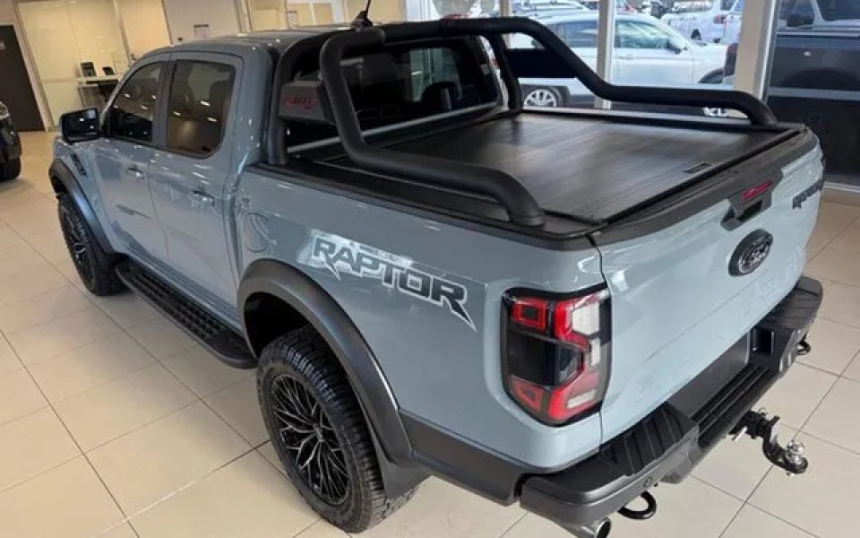 2025 Ford Ranger PY 2025.25MY Raptor FullTime 4WD DR Grey 10 Speed Sports Automatic Dual Cab