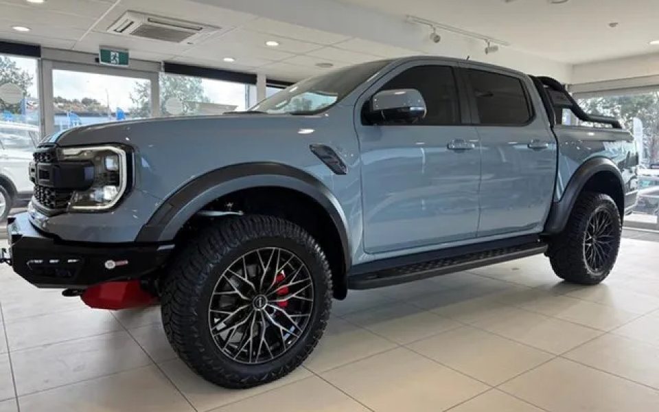 2025 Ford Ranger PY 2025.25MY Raptor FullTime 4WD DR Grey 10 Speed Sports Automatic Dual Cab