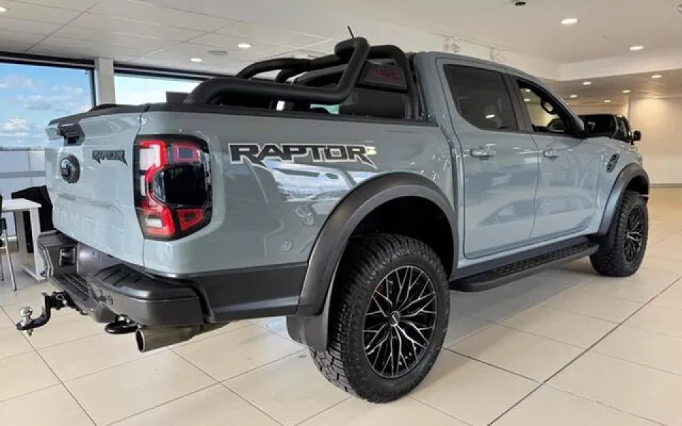 2025 Ford Ranger PY 2025.25MY Raptor FullTime 4WD DR Grey 10 Speed Sports Automatic Dual Cab