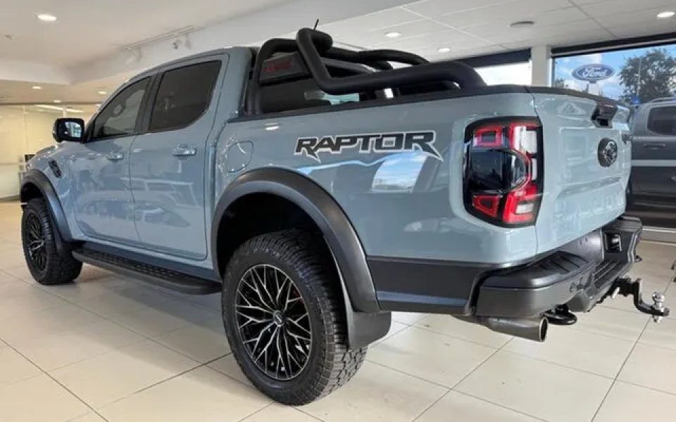 2025 Ford Ranger PY 2025.25MY Raptor FullTime 4WD DR Grey 10 Speed Sports Automatic Dual Cab