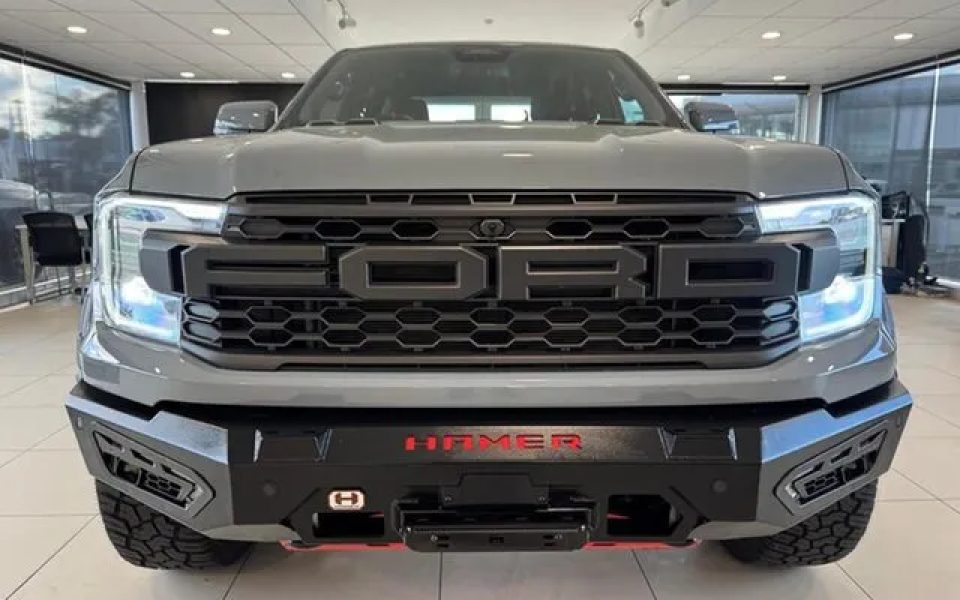 2025 Ford Ranger PY 2025.25MY Raptor FullTime 4WD DR Grey 10 Speed Sports Automatic Dual Cab