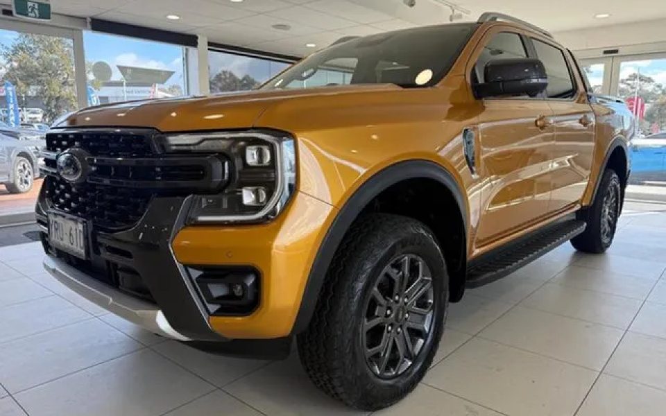 2026 Ford Ranger PY 2026.00MY Wildtrak FullTime 4WD DR Yellow 10 Speed Sports Automatic Dual Cab