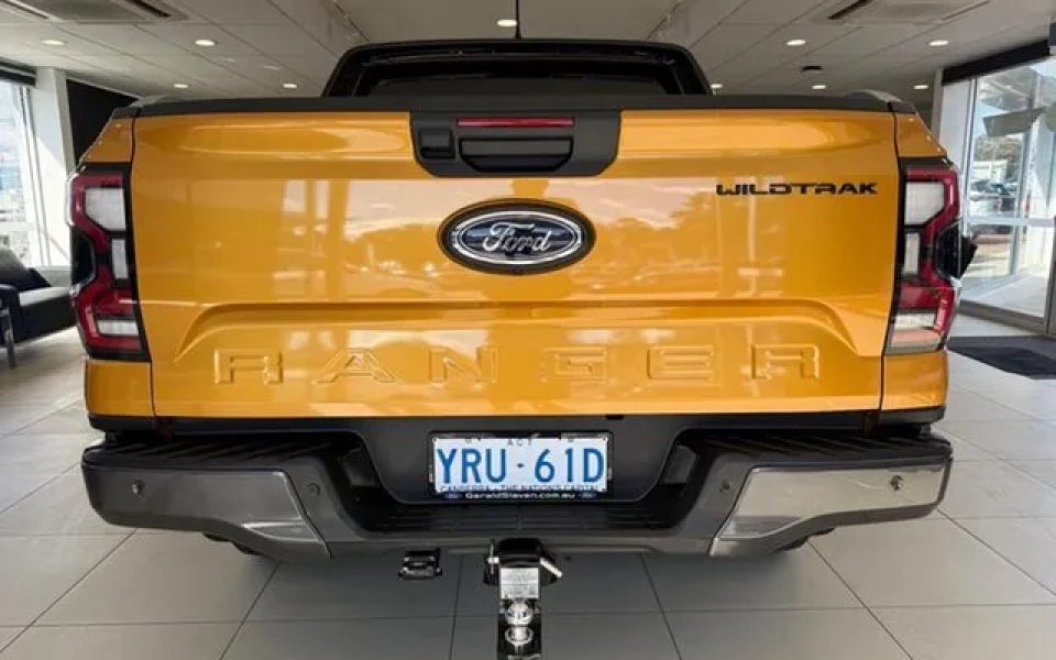 2026 Ford Ranger PY 2026.00MY Wildtrak FullTime 4WD DR Yellow 10 Speed Sports Automatic Dual Cab