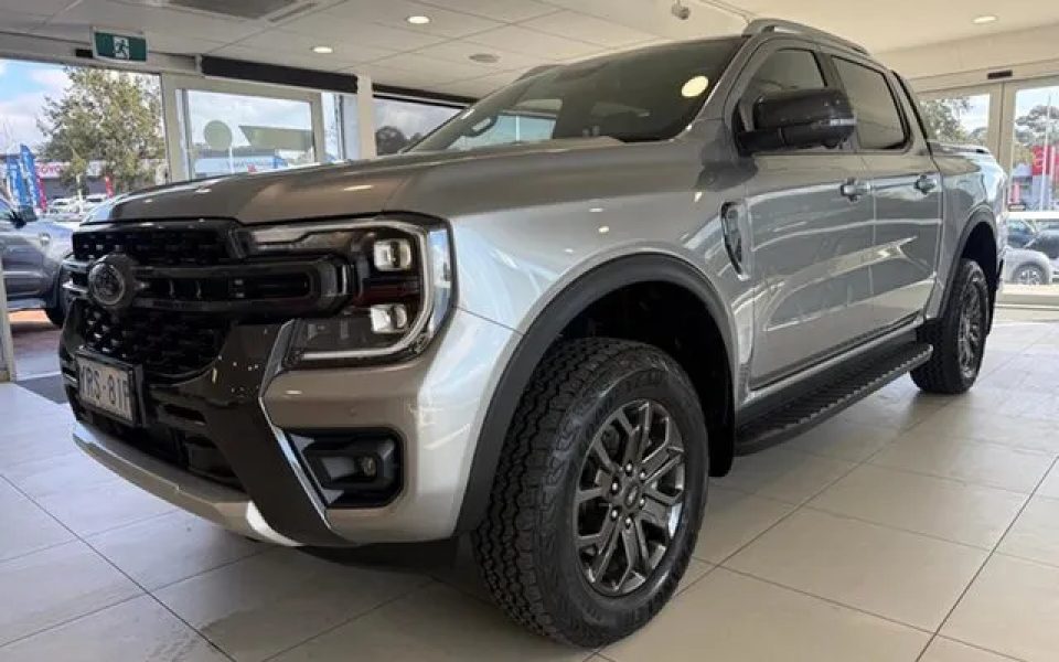 2025 Ford Ranger PY 2026.00MY Wildtrak Silver 10 Speed Sports Automatic Dual Cab