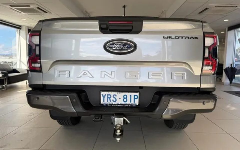 2025 Ford Ranger PY 2026.00MY Wildtrak Silver 10 Speed Sports Automatic Dual Cab