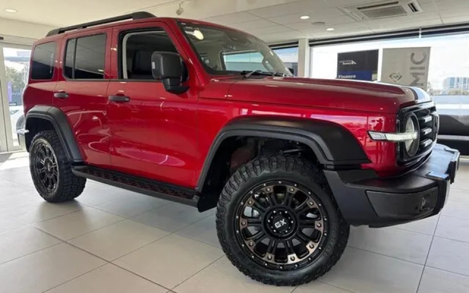 2023 GWM Tank 300 P01 Ultra Red 8 Speed Sports Automatic Wagon