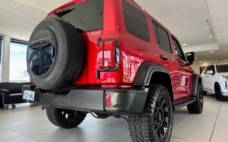 2023 GWM Tank 300 P01 Ultra Red 8 Speed Sports Automatic Wagon