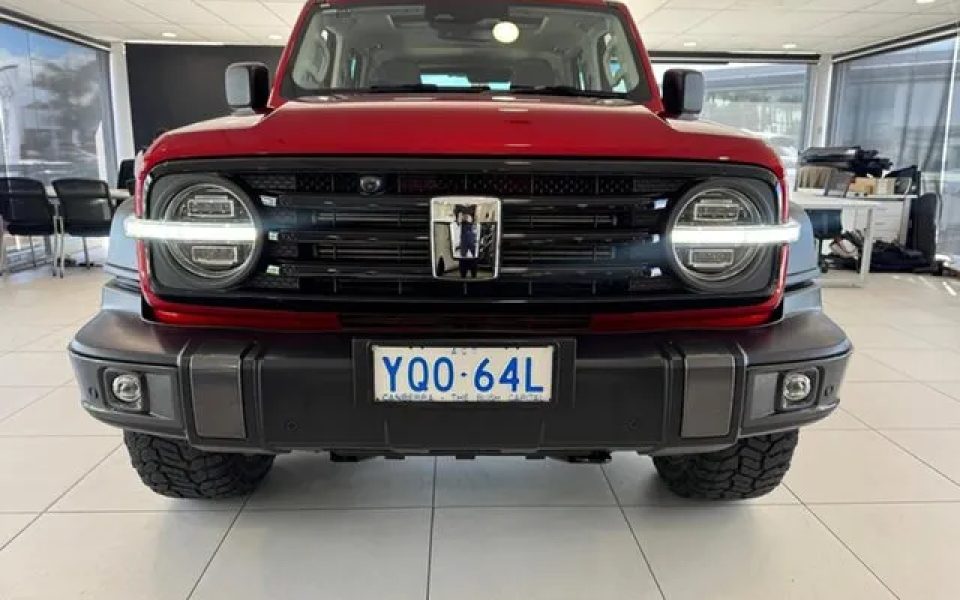 2023 GWM Tank 300 P01 Ultra Red 8 Speed Sports Automatic Wagon