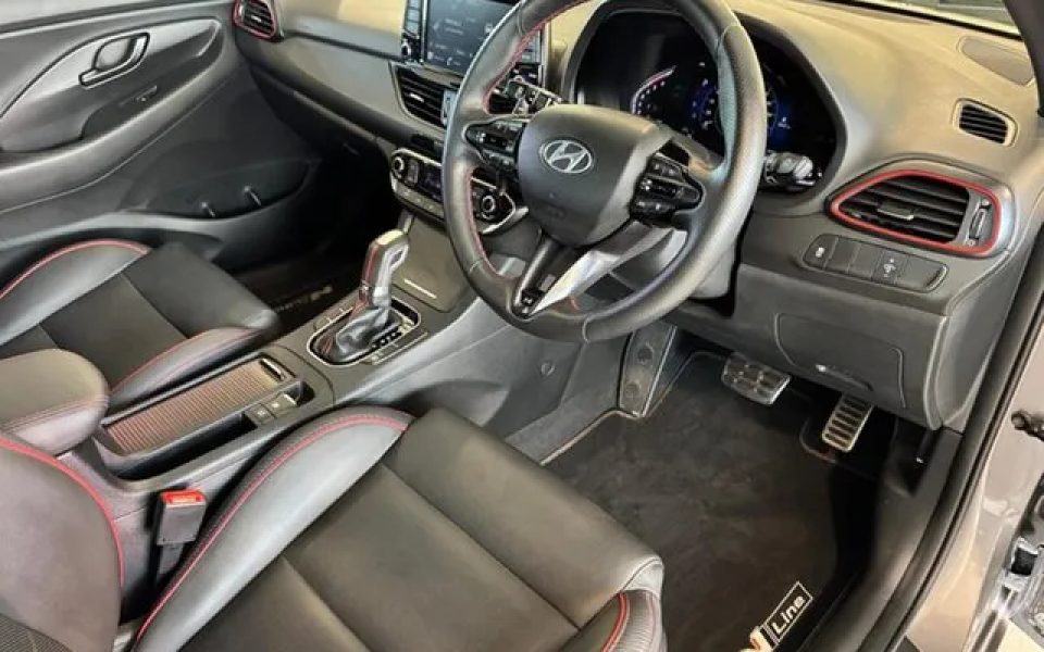2023 Hyundai i30 PD.V4 MY23 N Line D-CT Grey 7 Speed Sports Automatic Dual Clutch Hatchback
