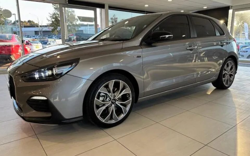 2023 Hyundai i30 PD.V4 MY23 N Line D-CT Grey 7 Speed Sports Automatic Dual Clutch Hatchback