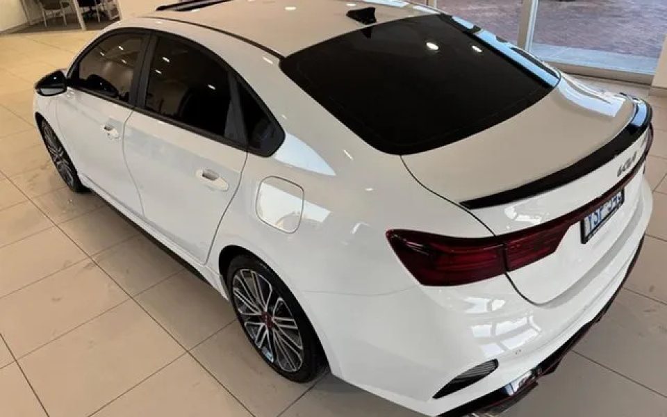 2023 Kia Cerato BD MY24 GT DCT White 7 Speed Sports Automatic Dual Clutch Sedan
