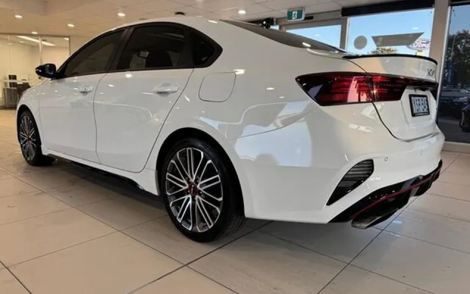 2023 Kia Cerato BD MY24 GT DCT White 7 Speed Sports Automatic Dual Clutch Sedan