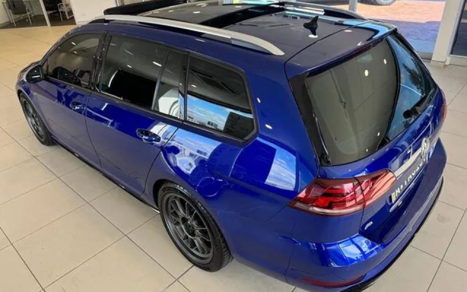 2019 Volkswagen Golf 7.5 MY19.5 R DSG 4MOTION Blue 7 Speed Sports Automatic Dual Clutch Wagon