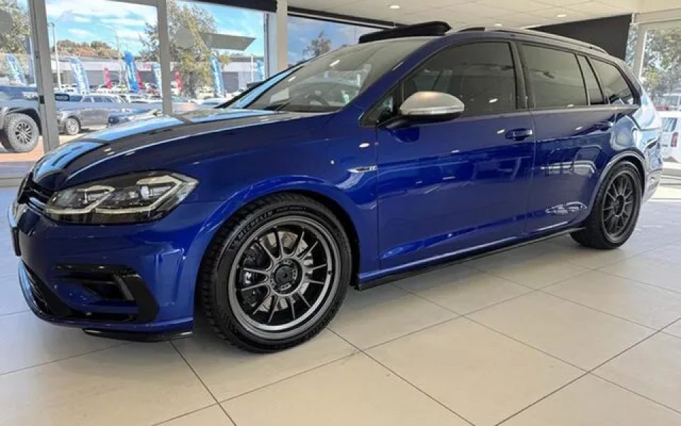 2019 Volkswagen Golf 7.5 MY19.5 R DSG 4MOTION Blue 7 Speed Sports Automatic Dual Clutch Wagon