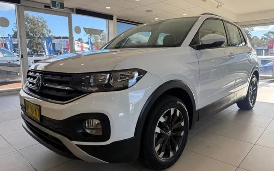 2023 Volkswagen T-Cross C11 MY23 85TSI DSG Life White 7 Speed Sports Automatic Dual Clutch Wagon