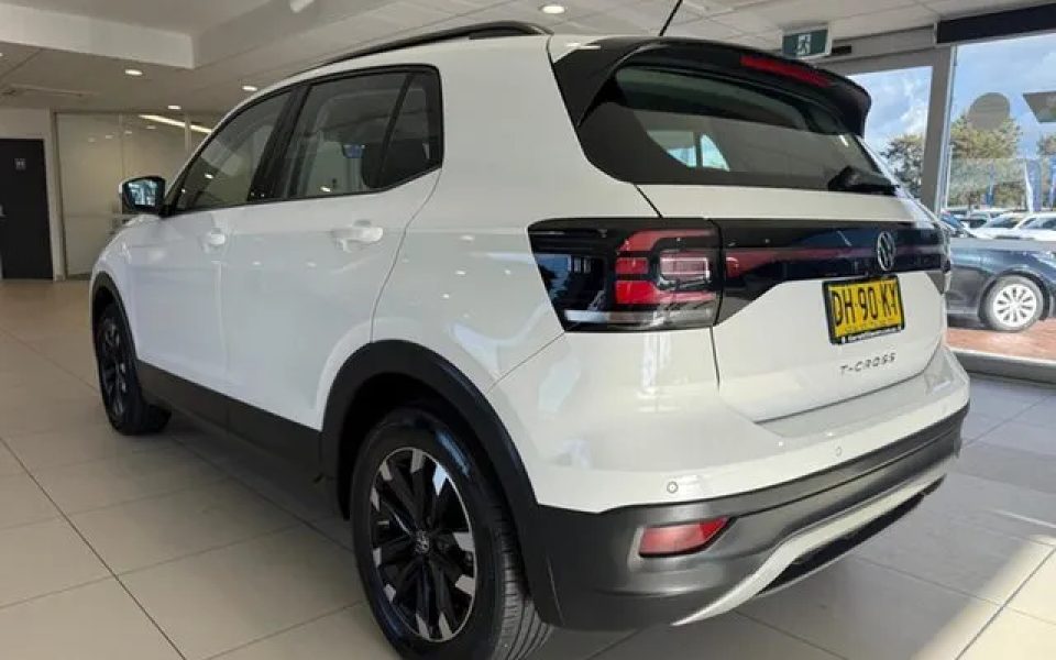 2023 Volkswagen T-Cross C11 MY23 85TSI DSG Life White 7 Speed Sports Automatic Dual Clutch Wagon