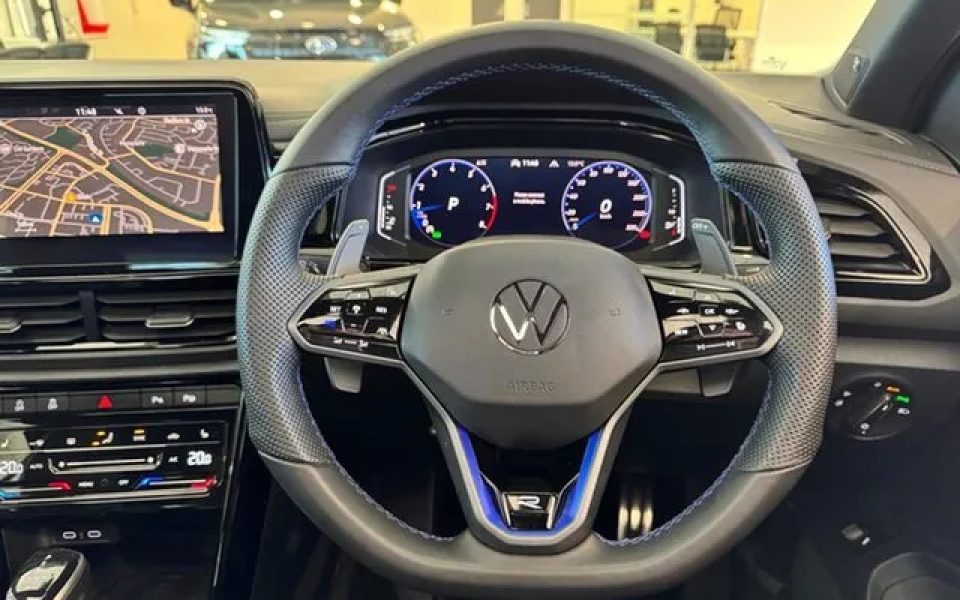 2023 Volkswagen T-ROC D11 MY23 R DSG 4MOTION Blue 7 Speed Sports Automatic Dual Clutch Wagon