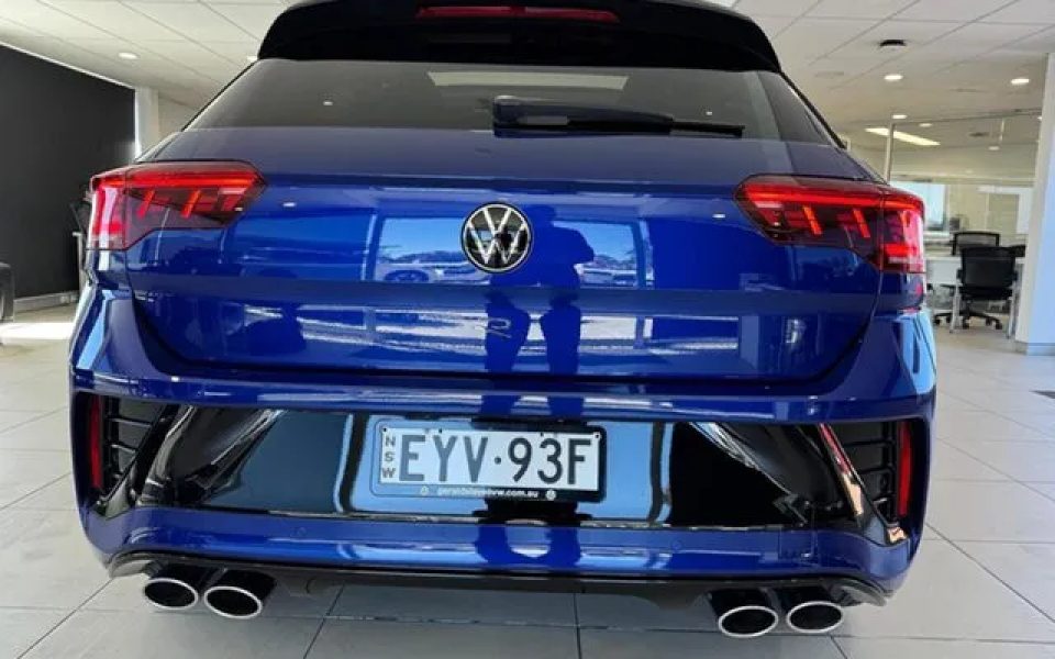 2023 Volkswagen T-ROC D11 MY23 R DSG 4MOTION Blue 7 Speed Sports Automatic Dual Clutch Wagon