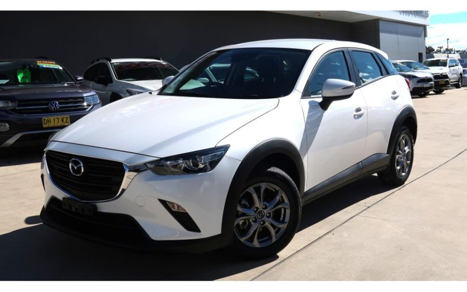 2024 Mazda CX-3 G20 Sport SUV (Snowflake White Pearl) Pre-Owned Car